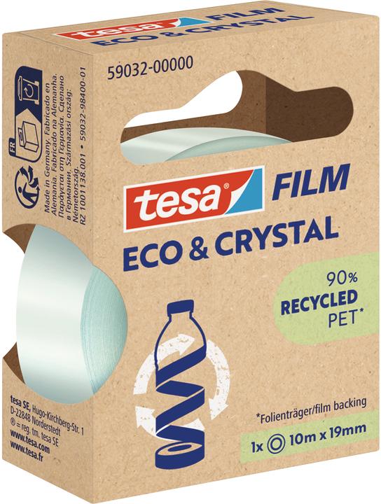 Image du produit tesa tesafilm® ECO & CRYSTAL Ruban adhésif 10m:19mm (19 mm)