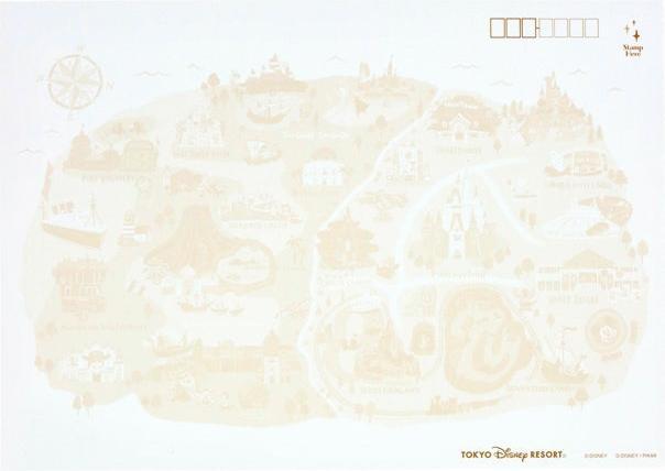 Image du produit Disney A4 Postkarte Tokyo Resort (1 pcs)