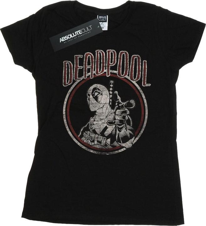 Produktbild Deadpool Vintage Circle TShirt (L)