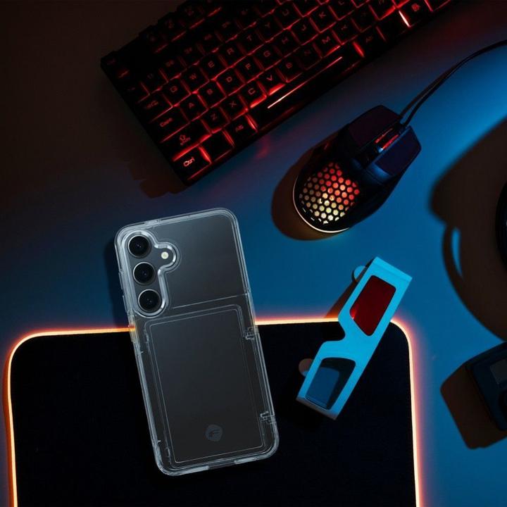 Actual product image Forcell Crystal Pocket Case Series (Samsung Galaxy S25)