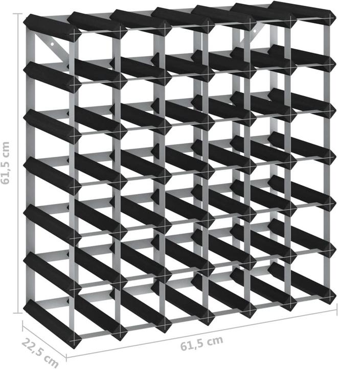 Produktbild VidaXL Weinregal (61,5 x 22,5 x 61,5 cm)