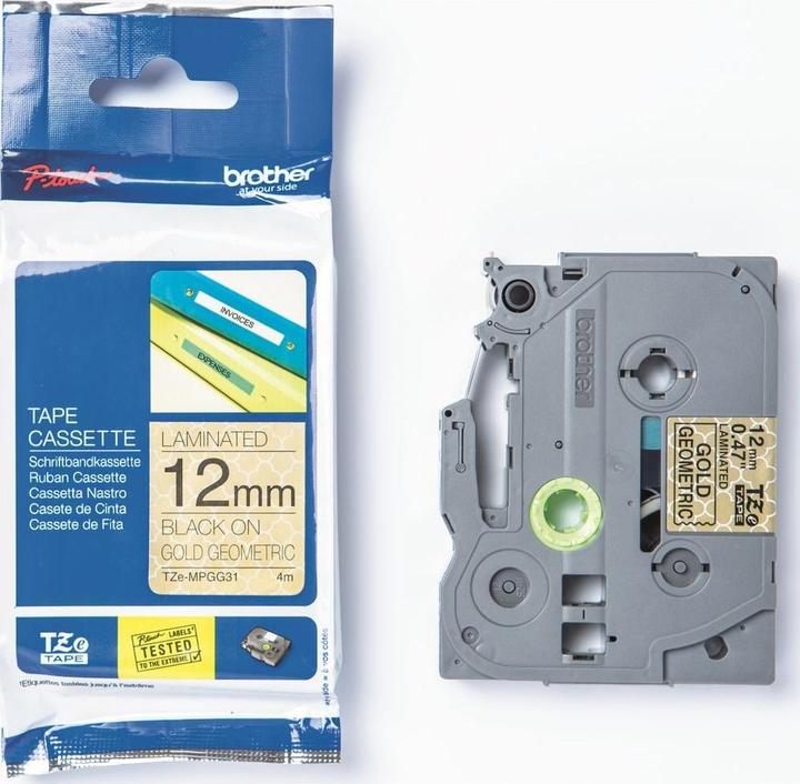 Produktbild Brother Tze-Mpgg31 (1.20 cm, Gold)