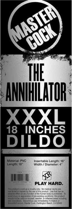 Image du produit Master Series The Annihilator XXXL