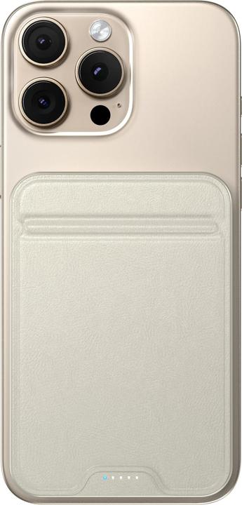 Actual product image Satechi OntheGo Magnetic Qi2 Powerbank Stand 5000 mAh Sand (5000 mAh, 15 W)