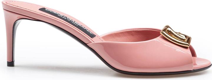 Produktbild Dolce & Gabbana keira sandal in patent leather pink color (40)