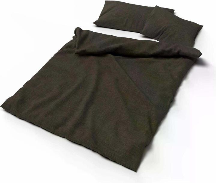 Immagine prodotto Lotus Bettwaren Biancheria da letto biancheria uni (Copripiumino, 160 x 210 cm)