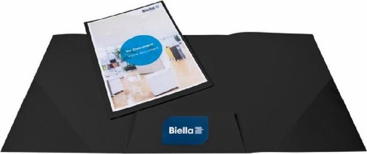 Image du produit Biella Dossier de présentation Pearl A4 noir, 25 pièces (A4, 25 x)