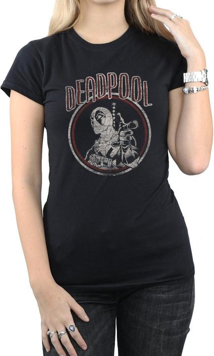 Produktbild Deadpool Vintage Circle TShirt (L)
