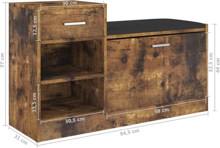 Image du produit VidaXL Calvin (94.5 x 31 x 57 cm)
