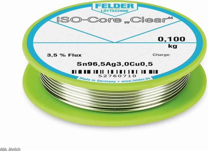 Felder Lottechnik Clear SAC305, 0.10 kg, 1 mm (Soldering Coil Kit)