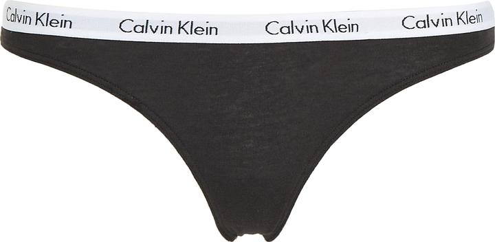 Produktbild Calvin Klein String schwarz (S, 3er Pack)