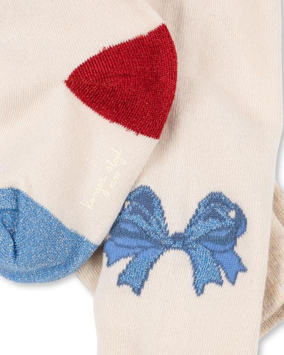 Image du produit Konges Slojd 2Pack collants Jacquard Bow Mix (116, 104/110, 92/98, 80/86)