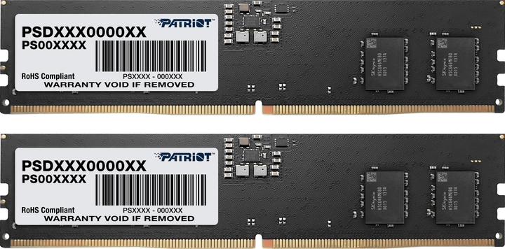 Actual product image Patriot D516GB 4800-40 Signature K2 PAT (PSD516G4800K) (2 x 8GB, 4800 MHz, DDR5 RAM, DIMM)