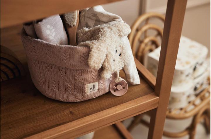 Image du produit Jollein Panier de rangement Grain Rose