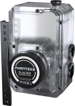 Actual product image Phanteks Glacier EZ-Fit 140RES-D5 pump and reservoir - black