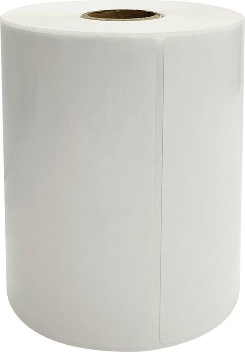 Renkforce Rotolo di etichette 100 x 80 mm carta termica diretta bianca 500 pezzi adesivo forte