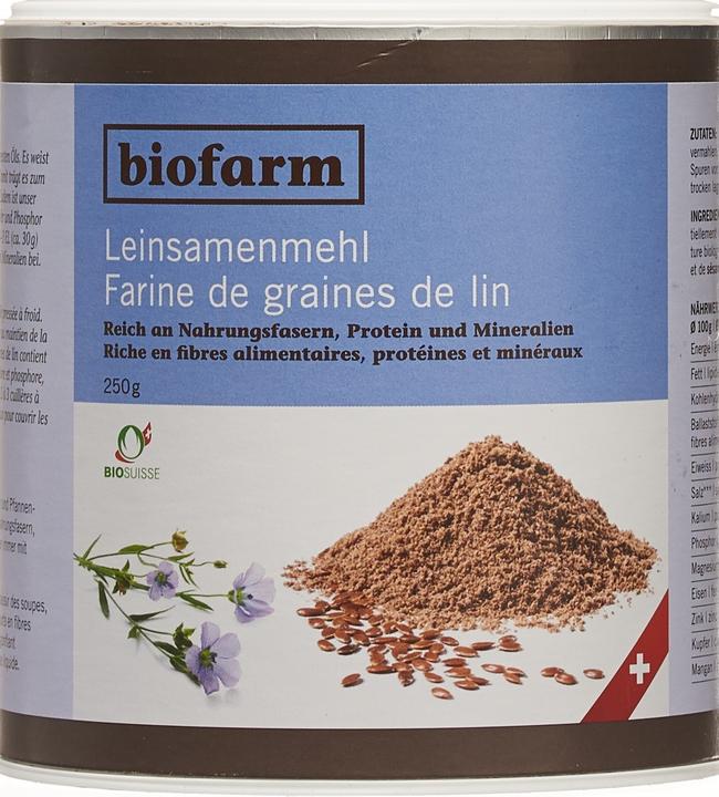Produktbild Biofarm Leinsamenmehl Knospe CH (296 g)