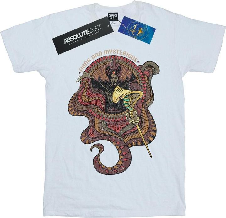 Actual product image Disney Mens Aladdin Movie Jafar Dark And Mysterious T-Shirt (L)