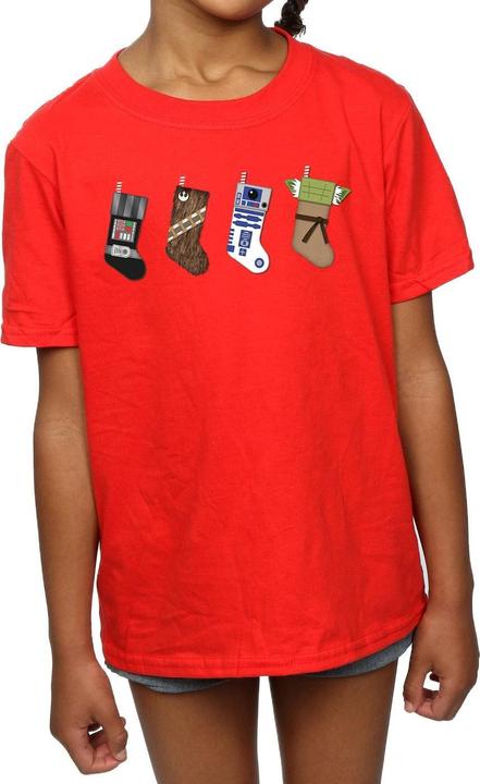 Produktbild Star Wars Christmas Stockings TShirt Mädchen (152, 158)