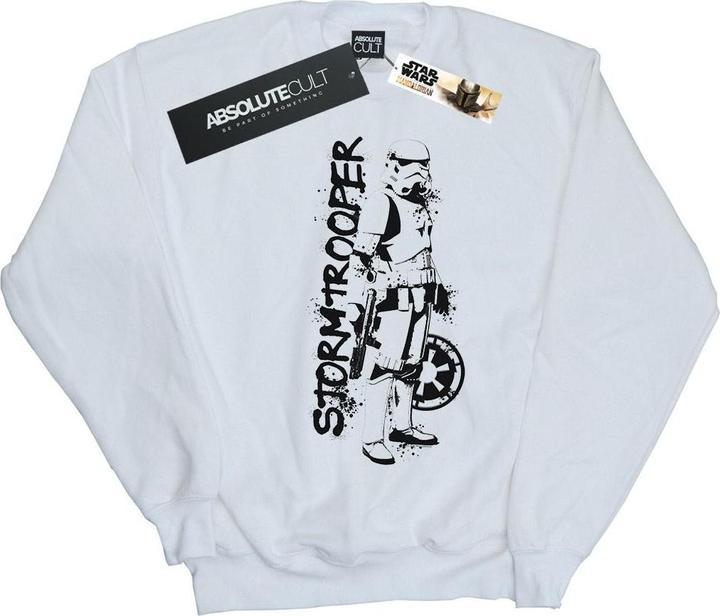 Produktbild Star Wars The Mandalorian Splat Stormtrooper Sweatshirt (M)