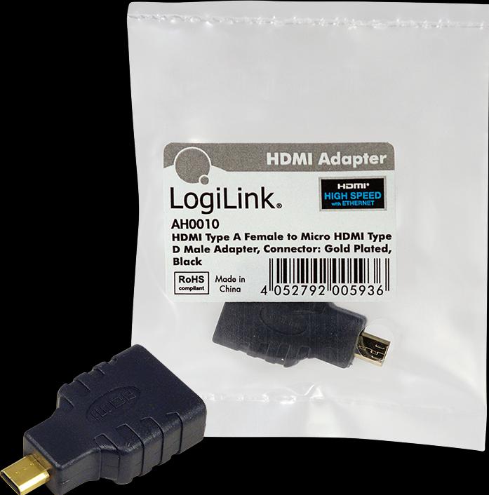 Image du produit LogiLink Micro HDMI vers (HDMI)