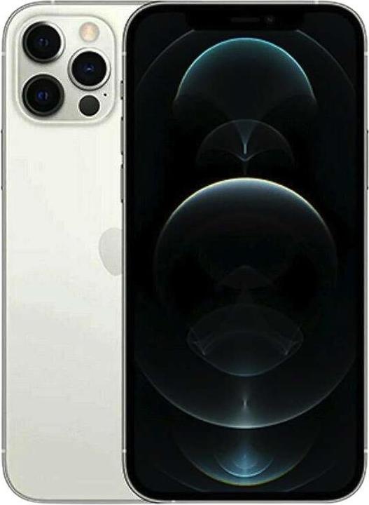 Produktbild Trant.ch iPhone 12 Pro (256 GB, Silber, 6.10", SIM + eSIM, B / Sehr gut)