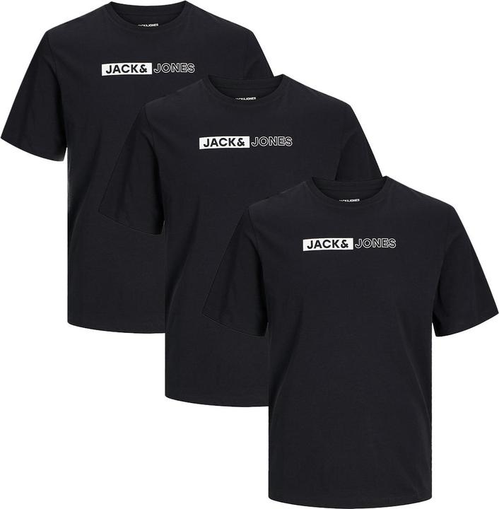 Jack & Jones 3er Pack Corp T-Shirt (XL)