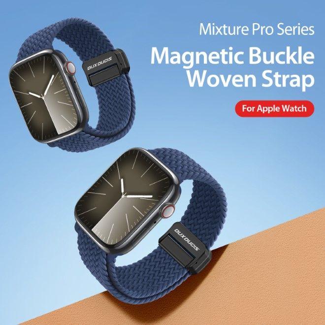 Produktbild Dux Ducis Mixture Pro Armband (38 mm, 40 mm, 41 mm, Nylon, Apple Watch Series 2, Apple Watch Series 1, Apple Watch Series 3, Apple Watch Series 4, Apple Watch Series 5, Apple Watch Series 6, Apple Watch Series 7, Apple Watch Series 8, Apple Watch Series 9, Apple Watch SE)