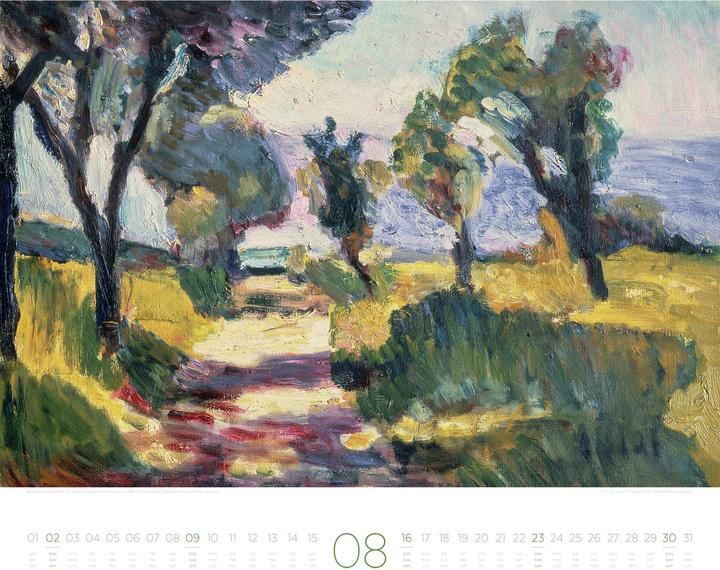 Produktbild Die Kunst der Stille Kalender 2026 (54 x 48 cm, Harter Einband, Französisch, Deutsch, Englisch)
