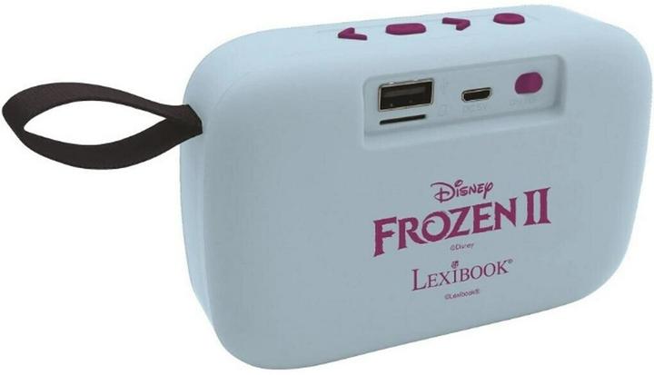 Image du produit Lexibook Disney Frozen Radio Speaker Bluetooth portable avec finition en tissu (BT018FZ)