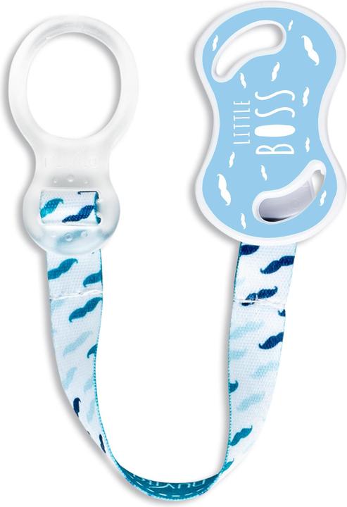 Produktbild Nuvita Schnullerhalter mit Ring - Blue Sky Cool (Little Boss) (1 x, ab 10 Monaten)