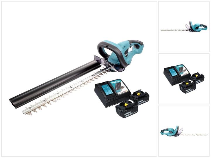 Productafbeelding Makita DUH 523 RG Accu heggenschaar 18 V 52 cm + 2x accu 6.0 Ah + lader (Draadloze heggenschaar)