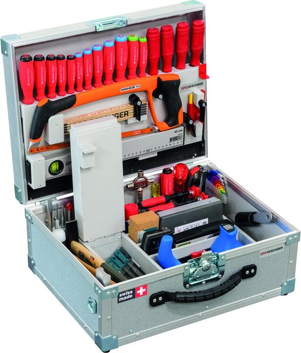 Actual product image OPO Cassetta porta-utensili in lega leggera da falegname CLEVER (59 pieces)