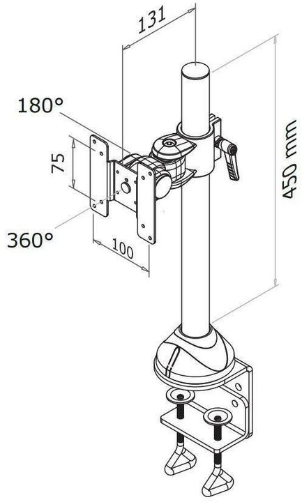 Produktbild Neomounts Fpma-D965 (Tisch, 30")
