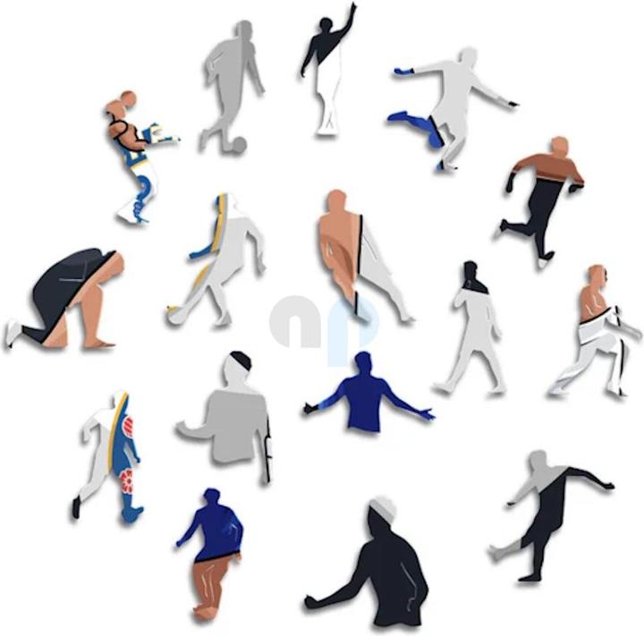 Image du produit Iconic Chelsea FC - Reece James - Puzzle en bois Taille L (500 pièces) (500 pièces)