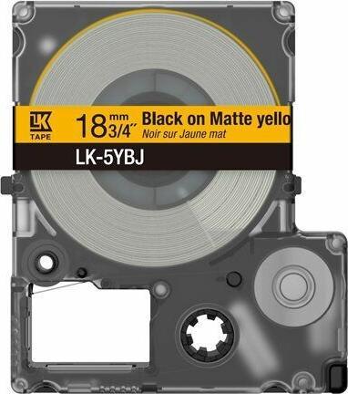 Epson LabelWorks LK-5YBJ - Black on Matte Yellow - Roll (Black)