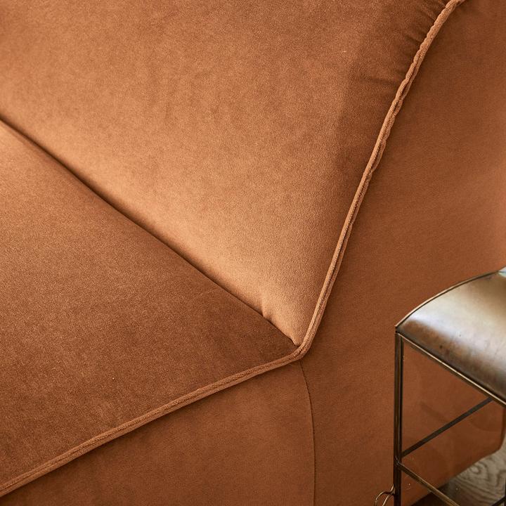 Image du produit Loberon Canapé McLean orange (3 places)