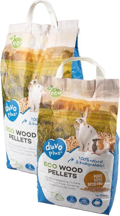 Image du produit Duvoplus Litière pour chat Eco Granulés de bois 3.6 kg (Biodégradable, Ne s'agglomère pas, 3.60 kg)
