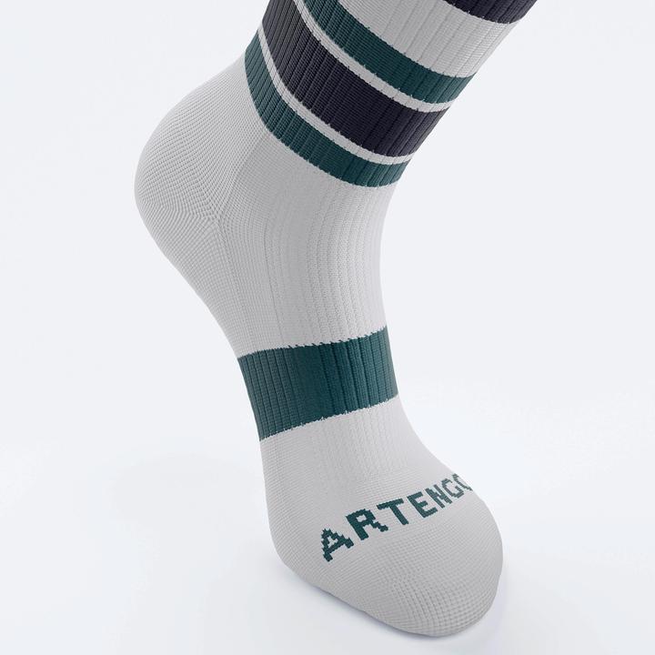 Produktbild Artengo Tennissocken High 4er Pack - RS300 blaues Motiv, grün/blau (39, 42)