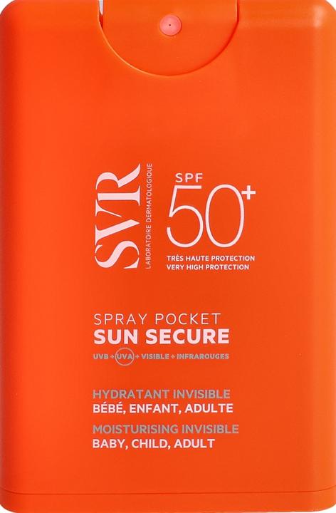 Actual product image Spray Pocket Sun Protection Factor 50 (Sun spray, SPF 50, 20 ml, 40 g)