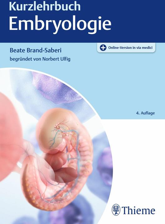 Actual product image Kurzlehrbuch Embryologie (German, Beate Brand-Saberi, 2023)