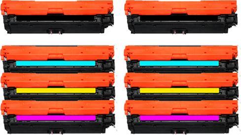Produktbild Hermex Kompatibler Toner für HP Color LaserJet CP5225xh (M, C, Y, BK)