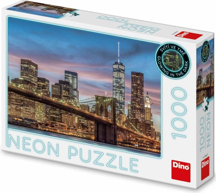Produktbild Dino Leuchtpuzzle New York 1000 Teile (1000 Teile)