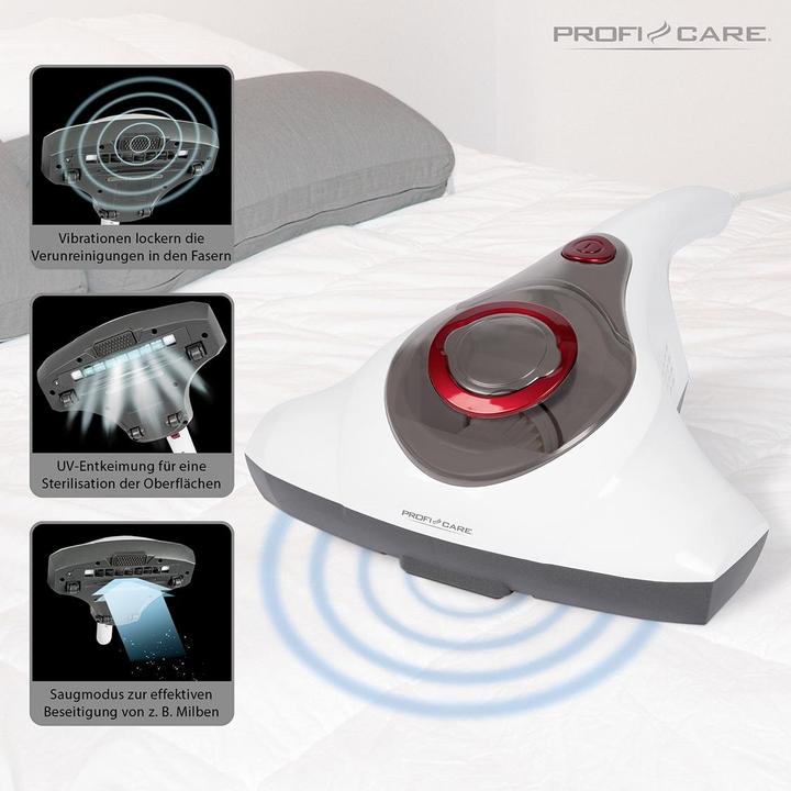 Actual product image Profi-Care Mite vacuum cleaner PC-MS 3079 White