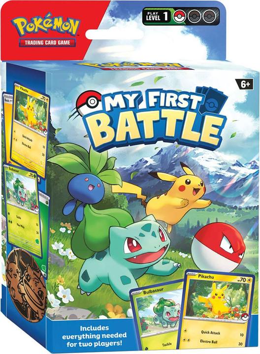 Image du produit Pokémon TCG: My First Battle - Charmander Squirtle (Anglais, Coffret & Collection)