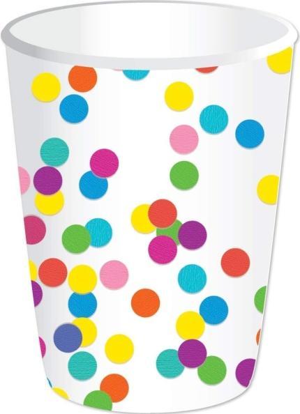 Actual product image Haza Witbaard Cups confetti, 8pcs. (8 x)