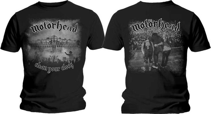 Actual product image Motorhead Clean Your Clock B&W (S)
