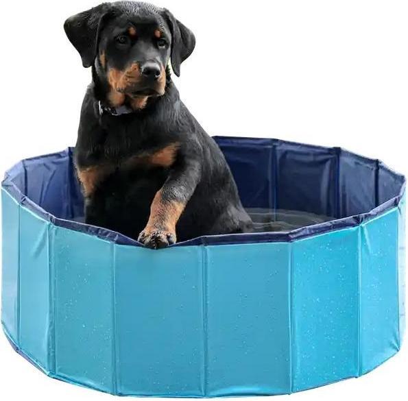Actual product image Petitto Foldable dog pool - 120x30cm (Dog pool)