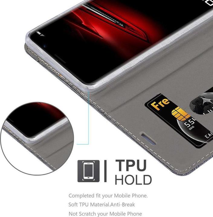 Actual product image Cadorabo Book Jeans Optics Cover (Huawei Mate RS Porsche Design)