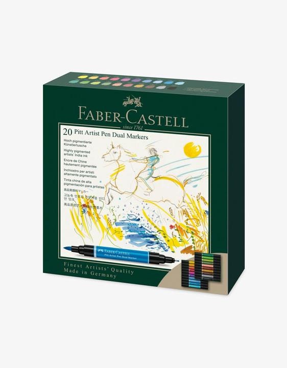 Immagine prodotto Faber-Castell Penna a inchiostro (Multicolore, 20 x)